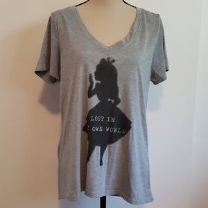 Disney xl alice in wonderland top